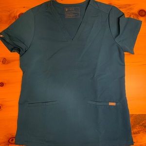 Figs Casma Alps Blue Top Small